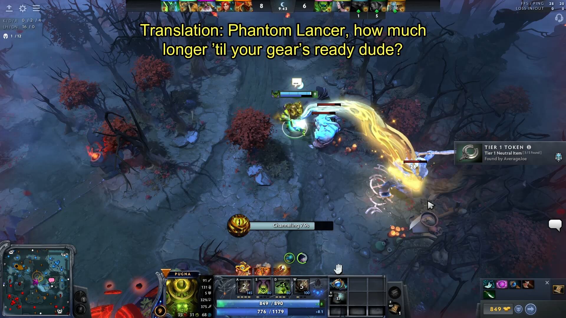 Product screenshot being used in Dota 2